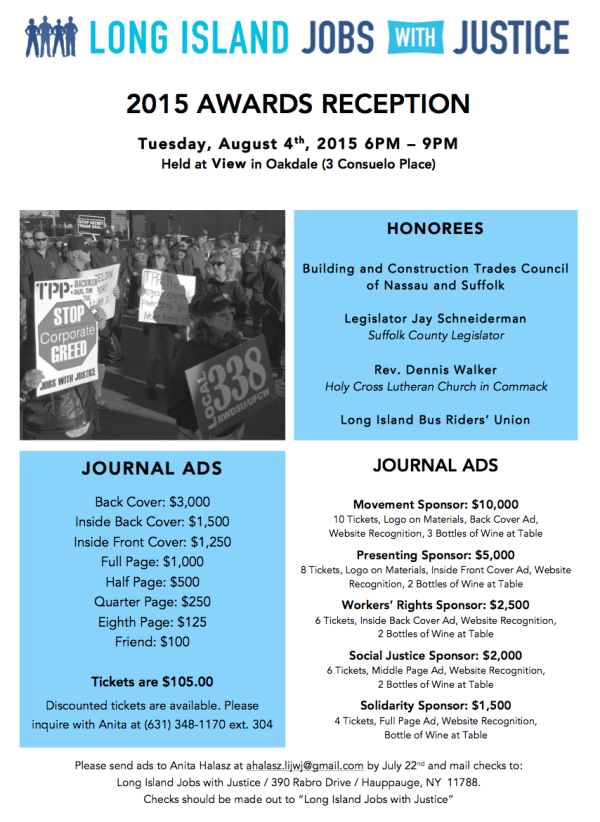 2015 LIJwJ Reception Flyer